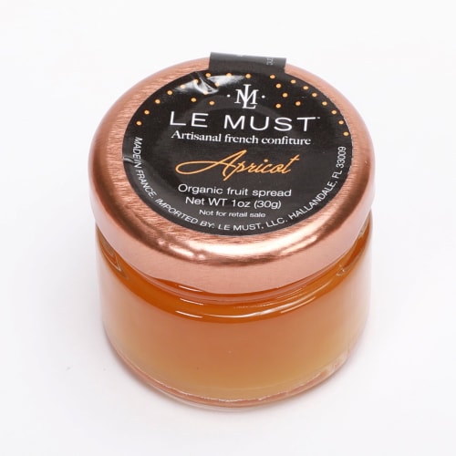 Le Must Organic Premium Apricot Preserve Mini Jar, 1.0 oz